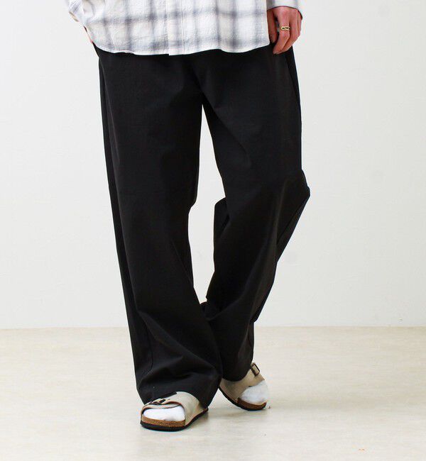 GLOSTER「【色で選べる/ユニセックス対応】GOODNESS イージーパンツ」|チノ|