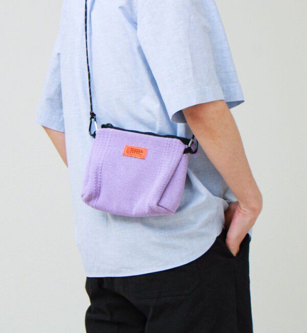 GLOSTER「【UNIVERSAL OVERALL】Summer knit sacoche」|ショルダー・メッセンジャー|