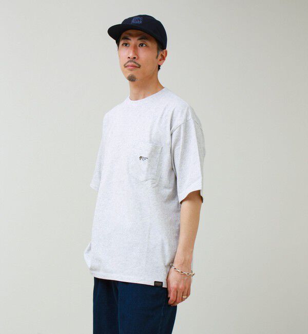 GLOSTER「【PENDLETON/ペンドルトン】Logo EMB Pocket Tee」|Tシャツ・カットソー|