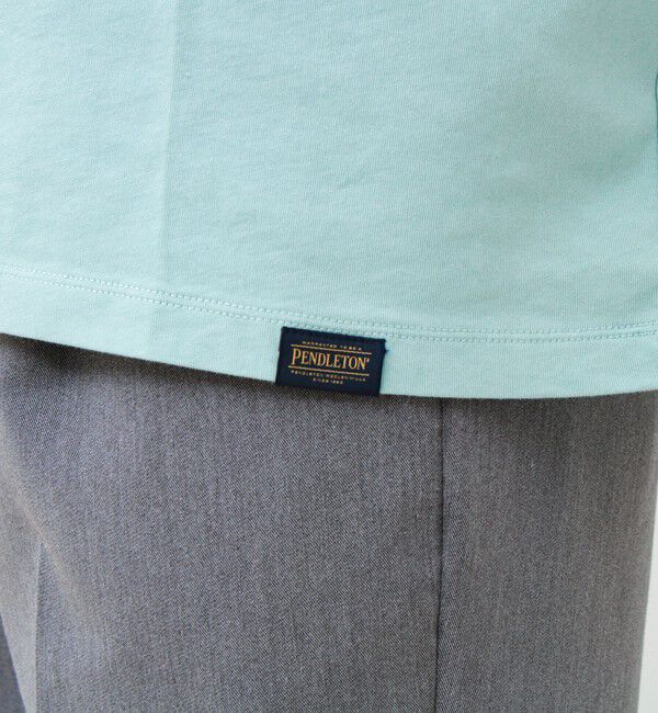 GLOSTER「【PENDLETON/ペンドルトン】Logo EMB Pocket Tee」|Tシャツ・カットソー|