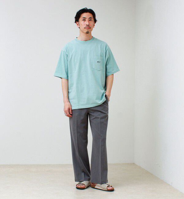 GLOSTER「【PENDLETON/ペンドルトン】Logo EMB Pocket Tee」|Tシャツ・カットソー|