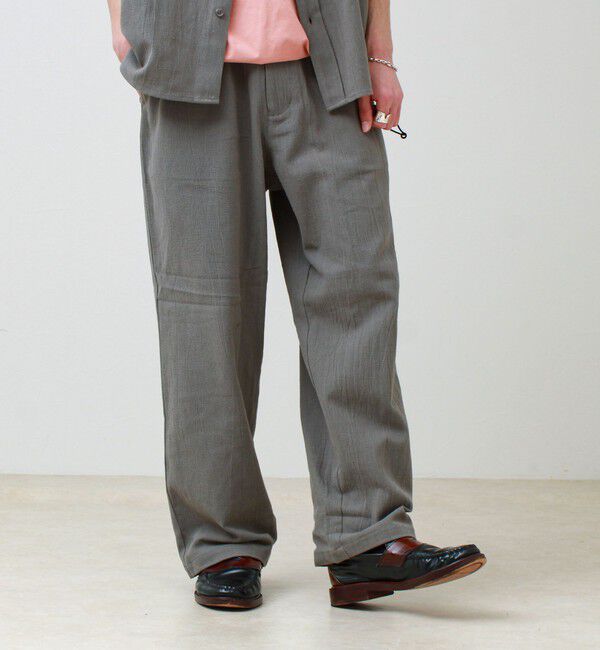 GLOSTER「【JACKPURCELL/ジャックパーセル】コットンパナマパンツ」|チノ|