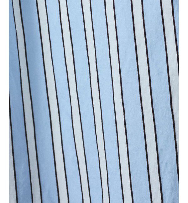 SALON adam et rope'「ストライプアシンメトリーロングスカート」|スカート|