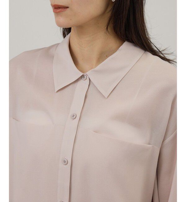 SALON adam et rope'「セミシアーシャツ / イージーケア」|シャツ・ブラウス|