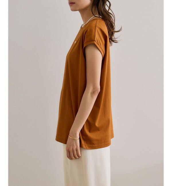 ROPE「【接触冷感・洗える・洗濯耐久あり】ノースリーブTEE」|Tシャツ・カットソー|