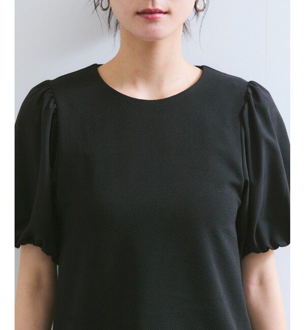 VIS「【WEB限定】ドッキング袖ボリュームカットソー」|Tシャツ・カットソー|