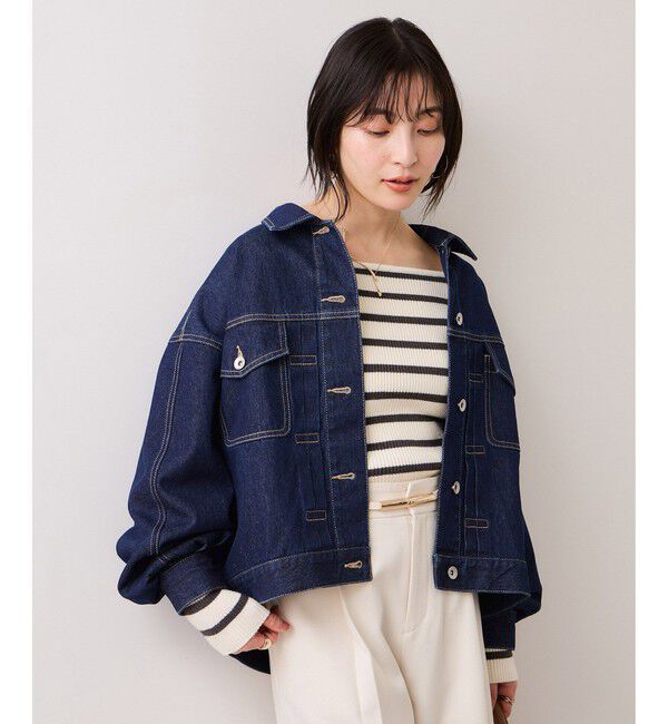 VIS「スクエアネックニットプルオーバー」|ニット・セーター|