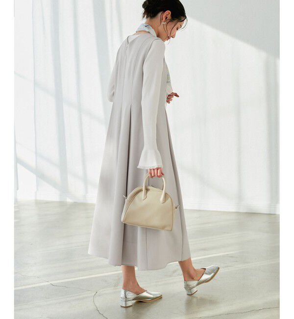 Rope&rsquo;Picnic「【花粉ガード】クリアツイルジャンパースカート/セレモニー・通勤対応・セットアップ対応」|ワンピース|