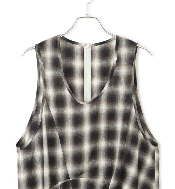 ADAM ET ROPE'「チェックワンピース」|ワンピース|