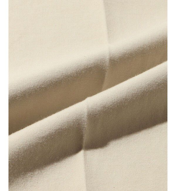 ADAM ET ROPE'「コットンダブルクロス ベルテッド ワイド スラックス」|スラックス|