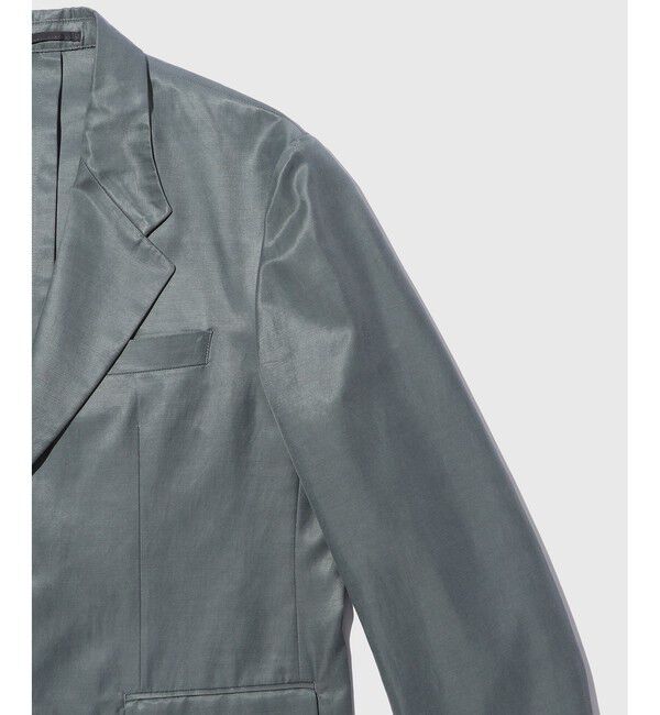 ADAM ET ROPE'「コットンキュプラ　シングルジャケット」|テーラードジャケット|