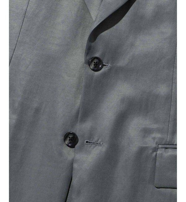 ADAM ET ROPE'「コットンキュプラ　シングルジャケット」|テーラードジャケット|