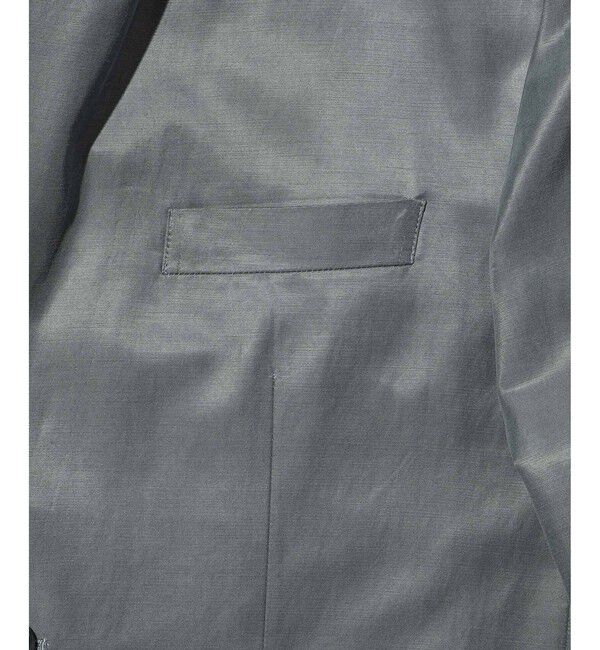 ADAM ET ROPE'「コットンキュプラ　シングルジャケット」|テーラードジャケット|