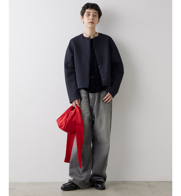  「ドロストデニムパンツ」|チノ|