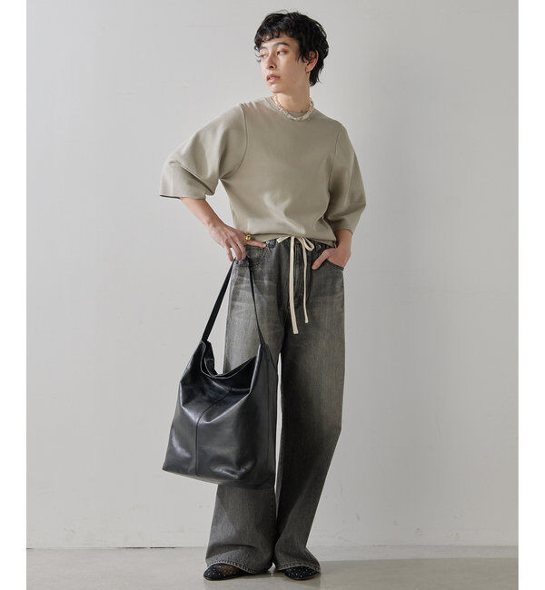  「ドロストデニムパンツ」|チノ|