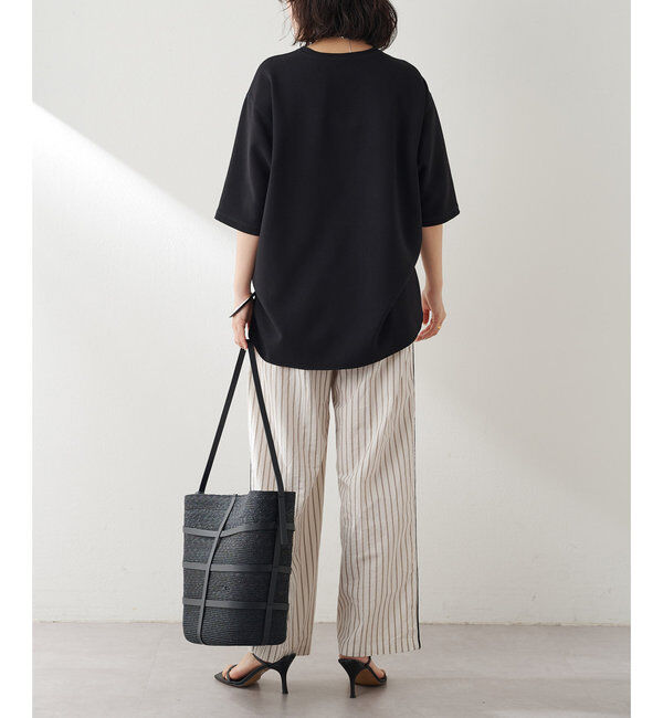  「Vガゼットハーフスリーブプルオーバー」|シャツ・ブラウス|