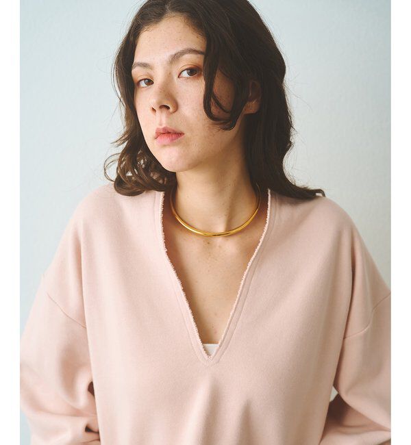  「スウェットVネックプルオーバー２」|Tシャツ・カットソー|