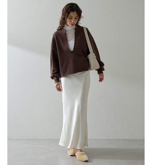  「スウェットVネックプルオーバー２」|Tシャツ・カットソー|