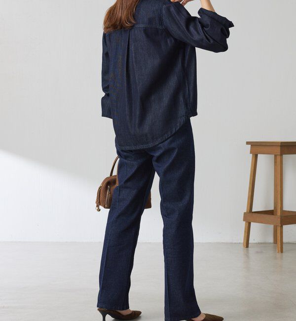  「Q.anosストレートデニム」|デニム|