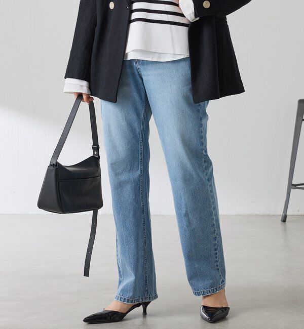  「Q.anosストレートデニム」|デニム|