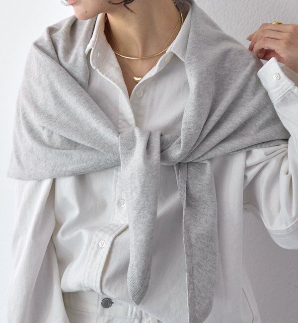  「【新色追加/リバイバル】【MONN.:.(モン)】サンカクストール」|ストール|