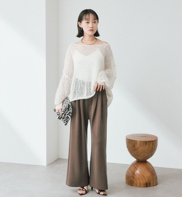  「【MYSELFbyRD（マイセルフバイリヴドロワ）】Vネックキャミソール」|キャミソール|