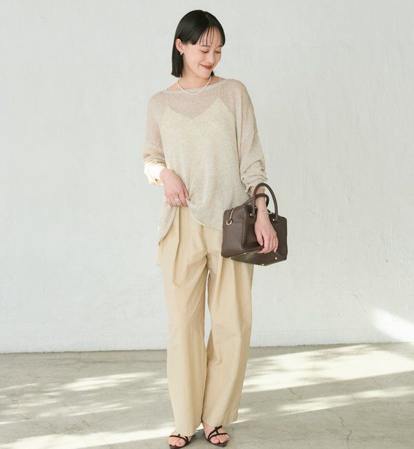  「【MYSELFbyRD（マイセルフバイリヴドロワ）】Vネックキャミソール」|キャミソール|