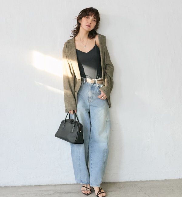  「【MYSELFbyRD（マイセルフバイリヴドロワ）】Vネックキャミソール」|キャミソール|