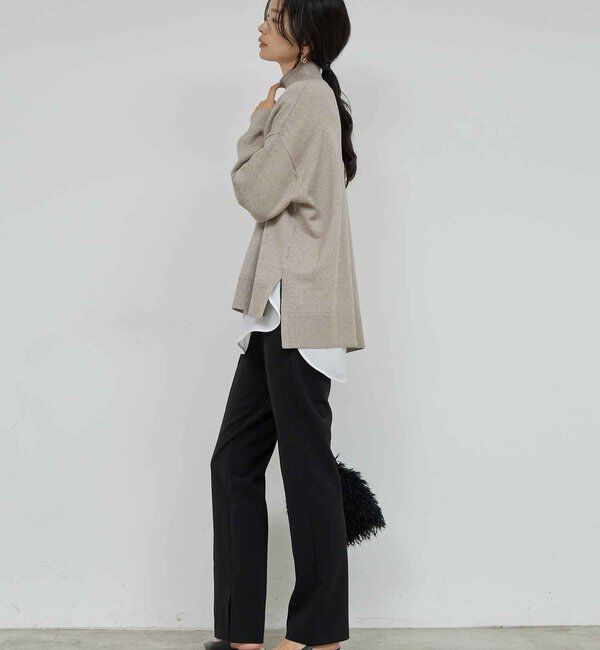  「ラウンドブラウスTee」|シャツ・ブラウス|