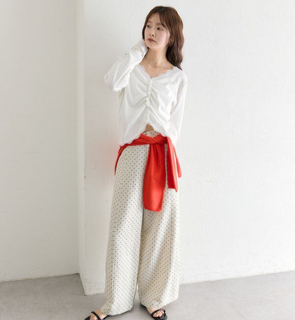  「ドットカーブパンツ」|チノ|