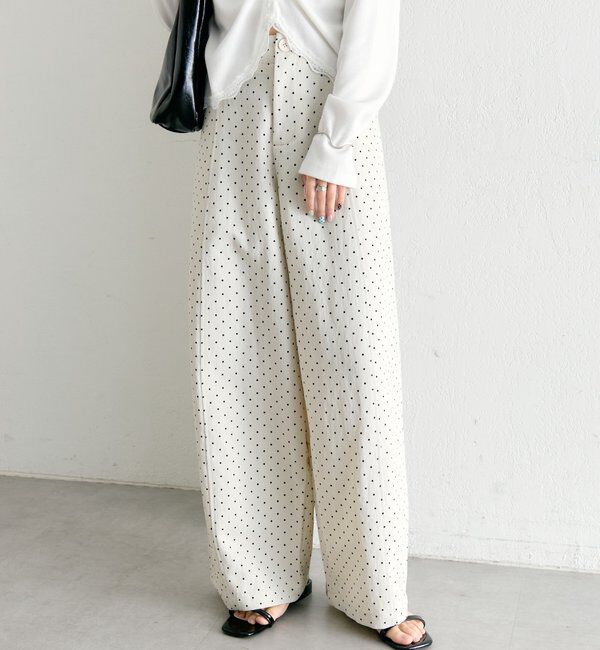  「ドットカーブパンツ」|チノ|