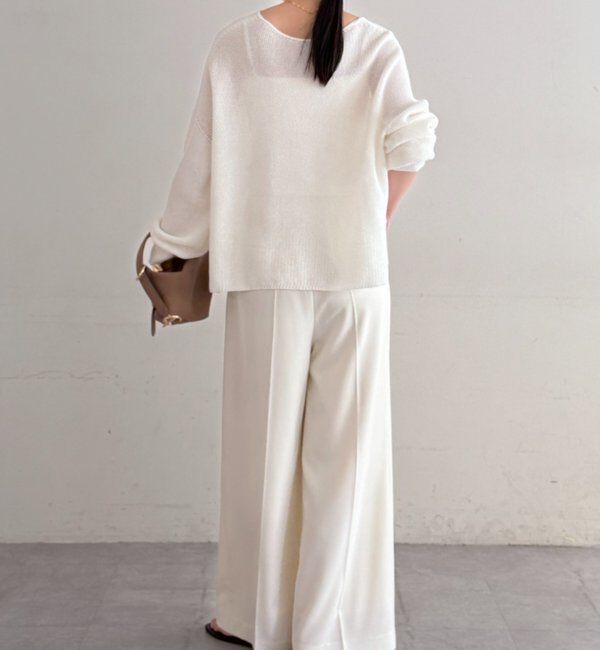  「2WAYギマコットンニット」|ニット・セーター|