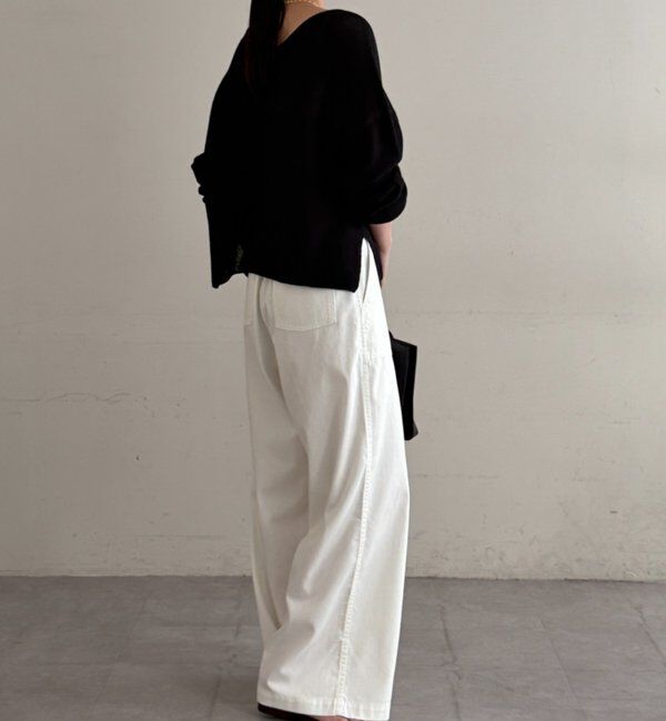  「2WAYギマコットンニット」|ニット・セーター|