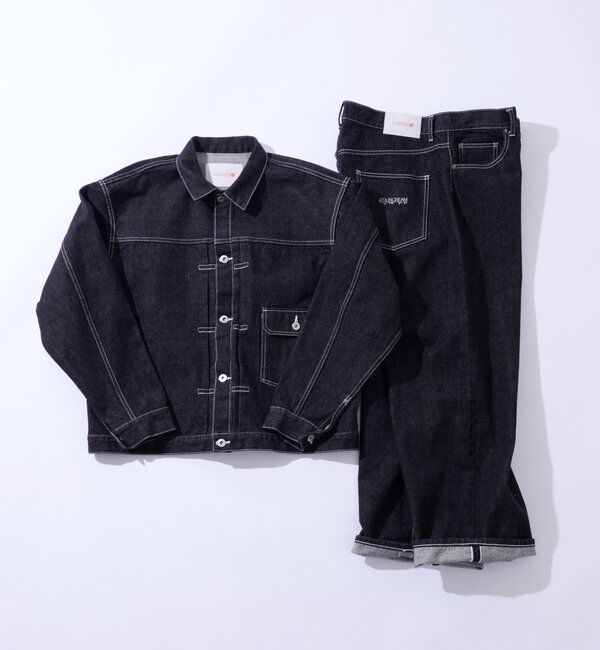  「【Sourcream】セルビッチデニムパンツ」|デニム|