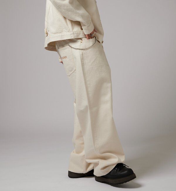  「【Sourcream】セルビッチデニムパンツ」|デニム|