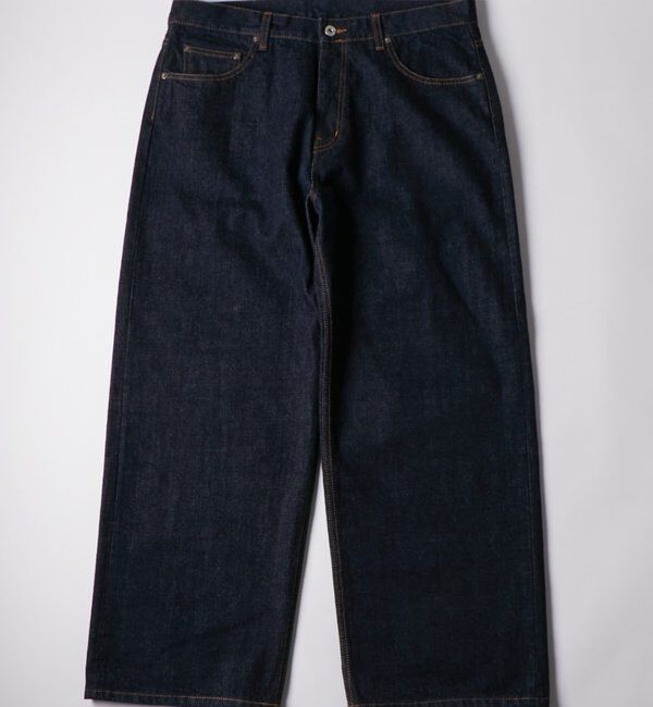  「【Sourcream】セルビッチデニムパンツ」|デニム|インディゴブルー