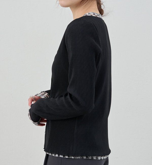  「プリーツカーディガン」|シャツ・ブラウス|