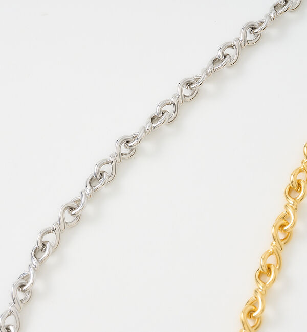 collex「【dignif】【金属アレルギー対応】バイカラーチェーンネックレス」|ネックレス|