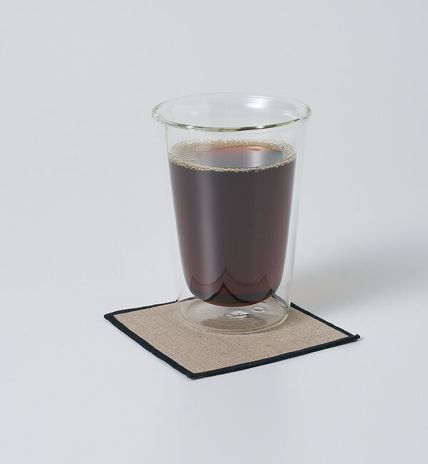 collex「麻 リネンコースター 正方形 10&times;10cm」|食器・キッチングッズ|ベージュ