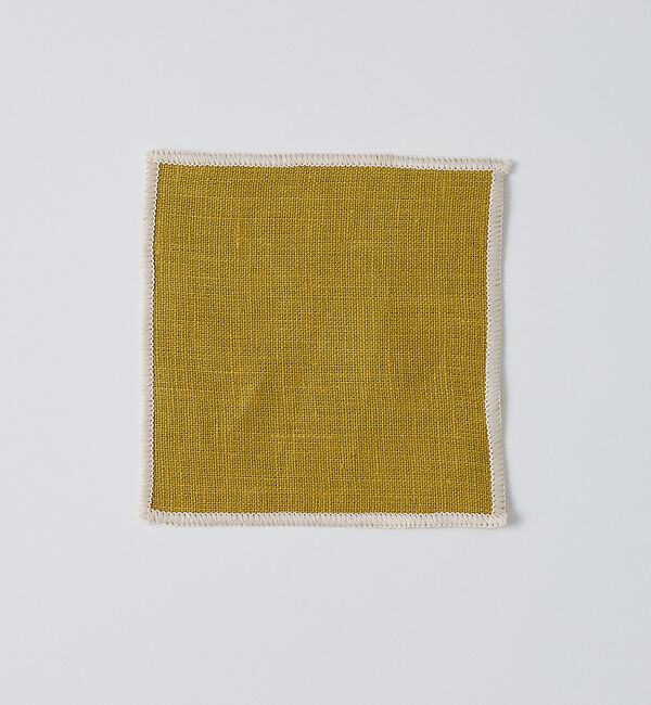 collex「麻 リネンコースター 正方形 10&times;10cm」|食器・キッチングッズ|