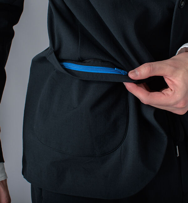 ABAHOUSE「【セットアップ対応  / ストームフリース】4WAYストレッチ ジャケット」|テーラードジャケット|