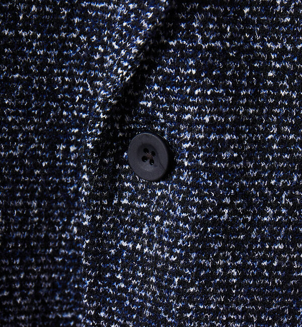 ABAHOUSE「【MASCHILE/セットアップ対応】ニット ボンディング ジャケット」|テーラードジャケット|