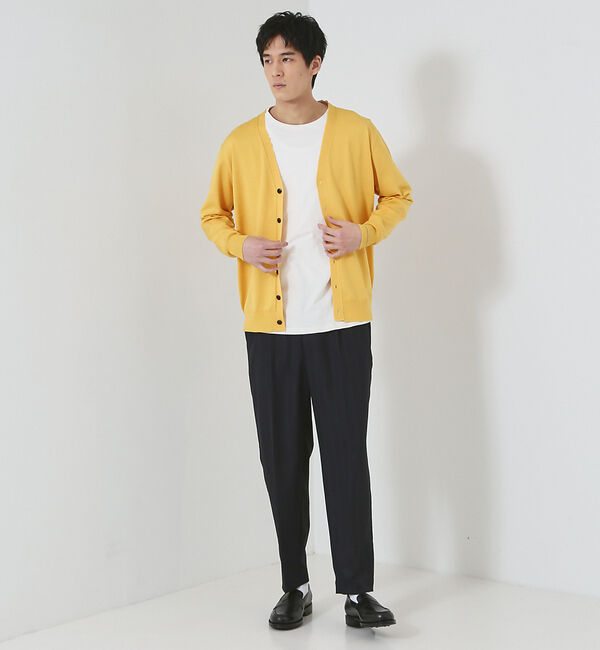 ABAHOUSE「【マルチストライプ】ワイド テーパードパンツ / スラックス」|スラックス|