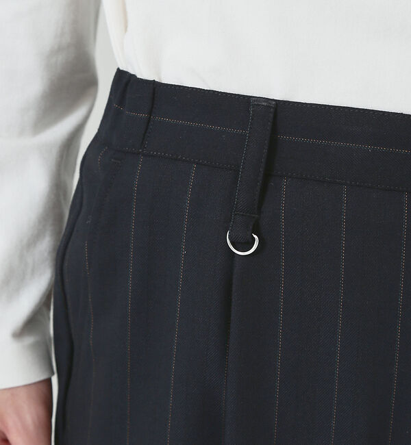 ABAHOUSE「【マルチストライプ】ワイド テーパードパンツ / スラックス」|スラックス|