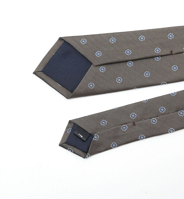 ABAHOUSE「【小紋柄】MADE IN JAPAN/シルクタイ/ネクタイ」|ネクタイ・蝶ネクタイ|