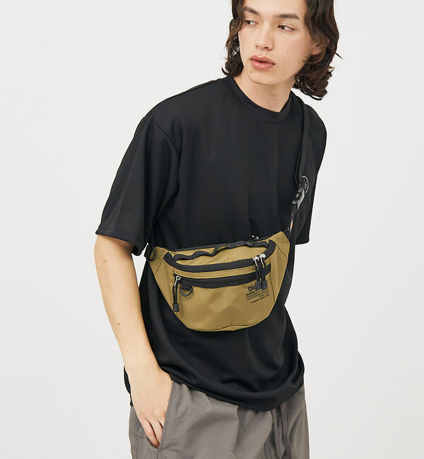 ABAHOUSE「【DICKIES/ディッキーズ】TEXT LOGO WAISTBAG 80977」|その他|ライトブラウン