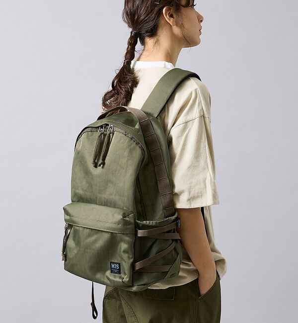 ABAHOUSE「【MIS /エムアイエス】Daypack/リュック/ユニセックス【WEB限定】【」|リュック|カーキ