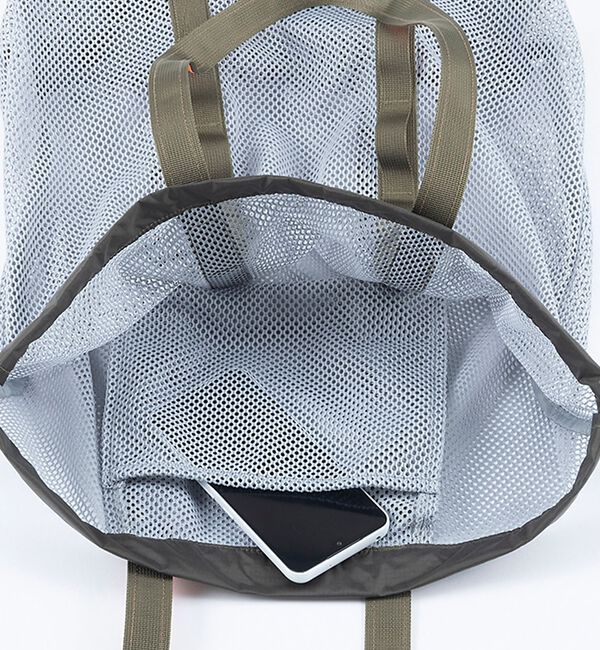 ABAHOUSE「【WEEKEND(ER)/ウィークエンダー】WKD MESH TOTE/ウィーク」|トートバッグ|