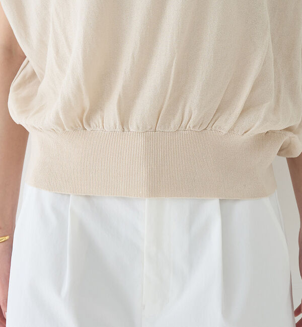 Rouge vif「ドレープニットプルオーバー」|ニット・セーター|