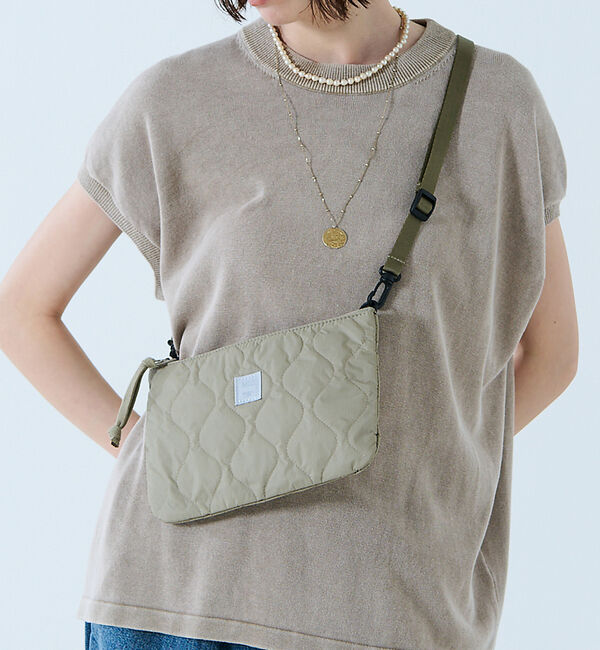 Rouge vif「【MIS/エムアイエス】ミリタリーキルトサコッシュ / 2WAY【予約】」|その他|ベージュ